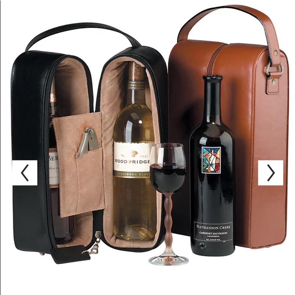 Ameri Leather Royce Leather Double Wine Presentation.